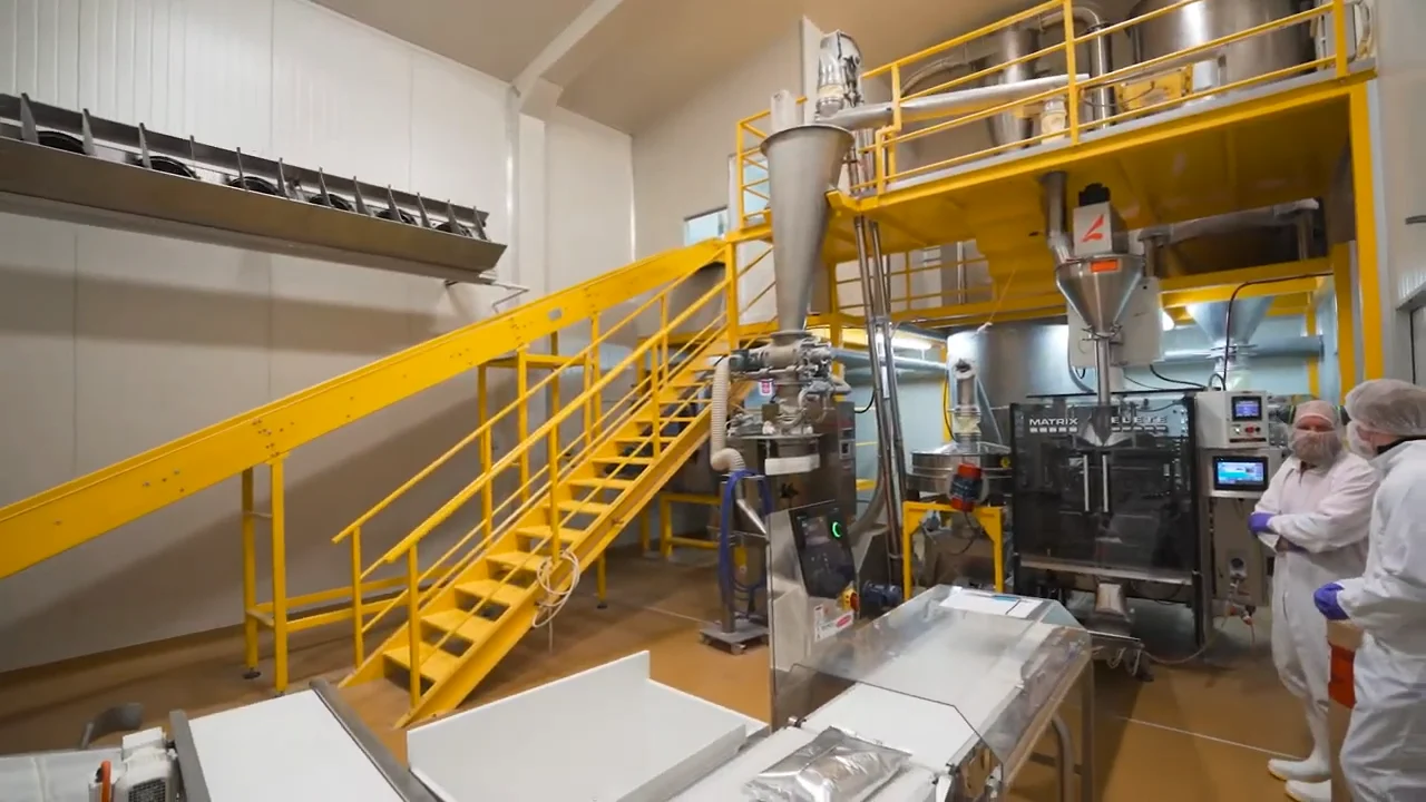 Powder packing line, Oamaru