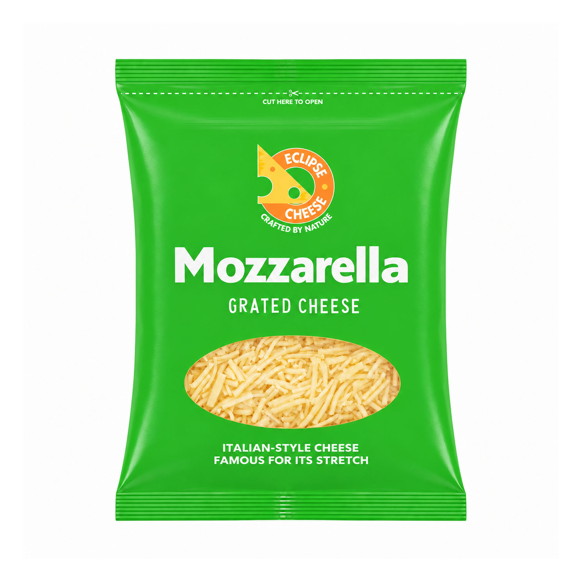 Eclipse Cheese Mozzarella — Grated cheese
