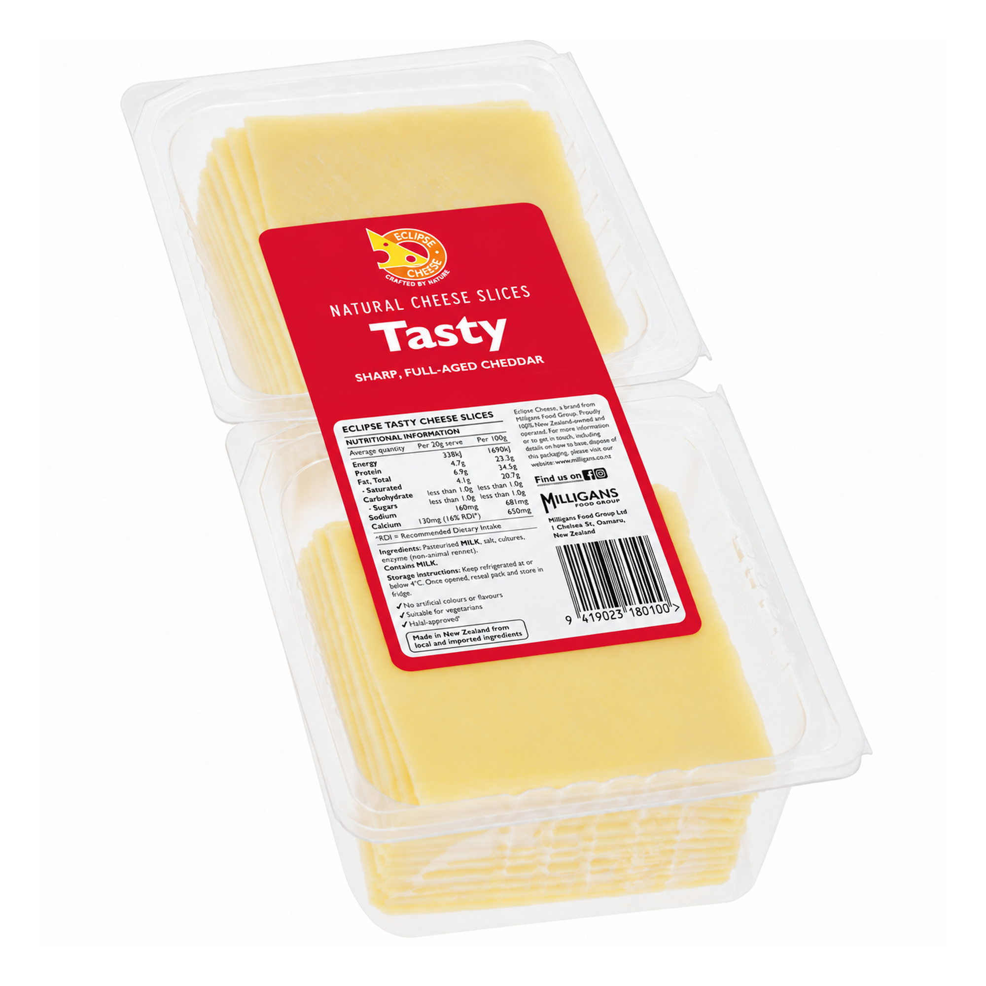 Eclipse Cheese Tasty — Cheese slices