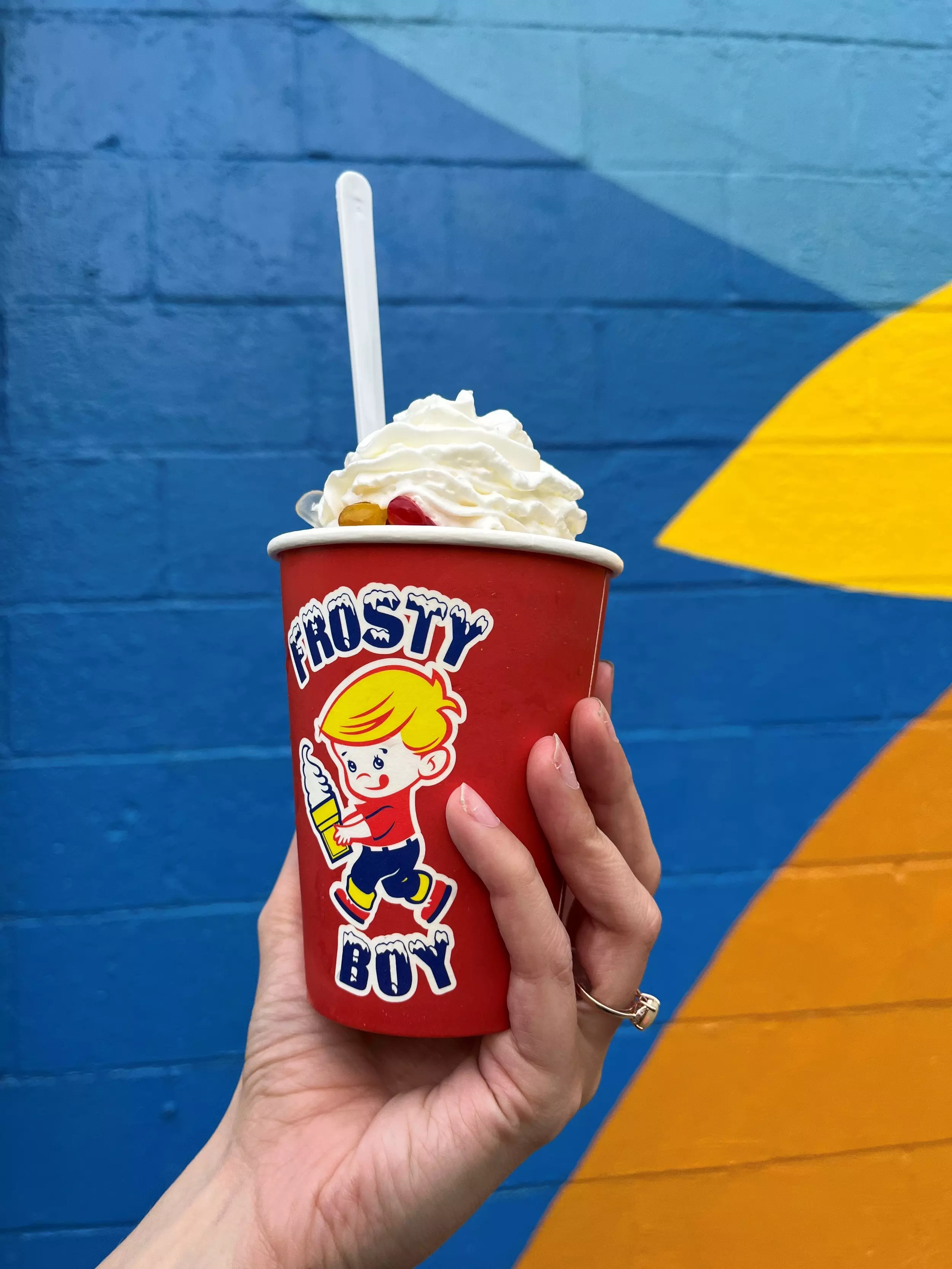Frosty Boy soft serve ice cream