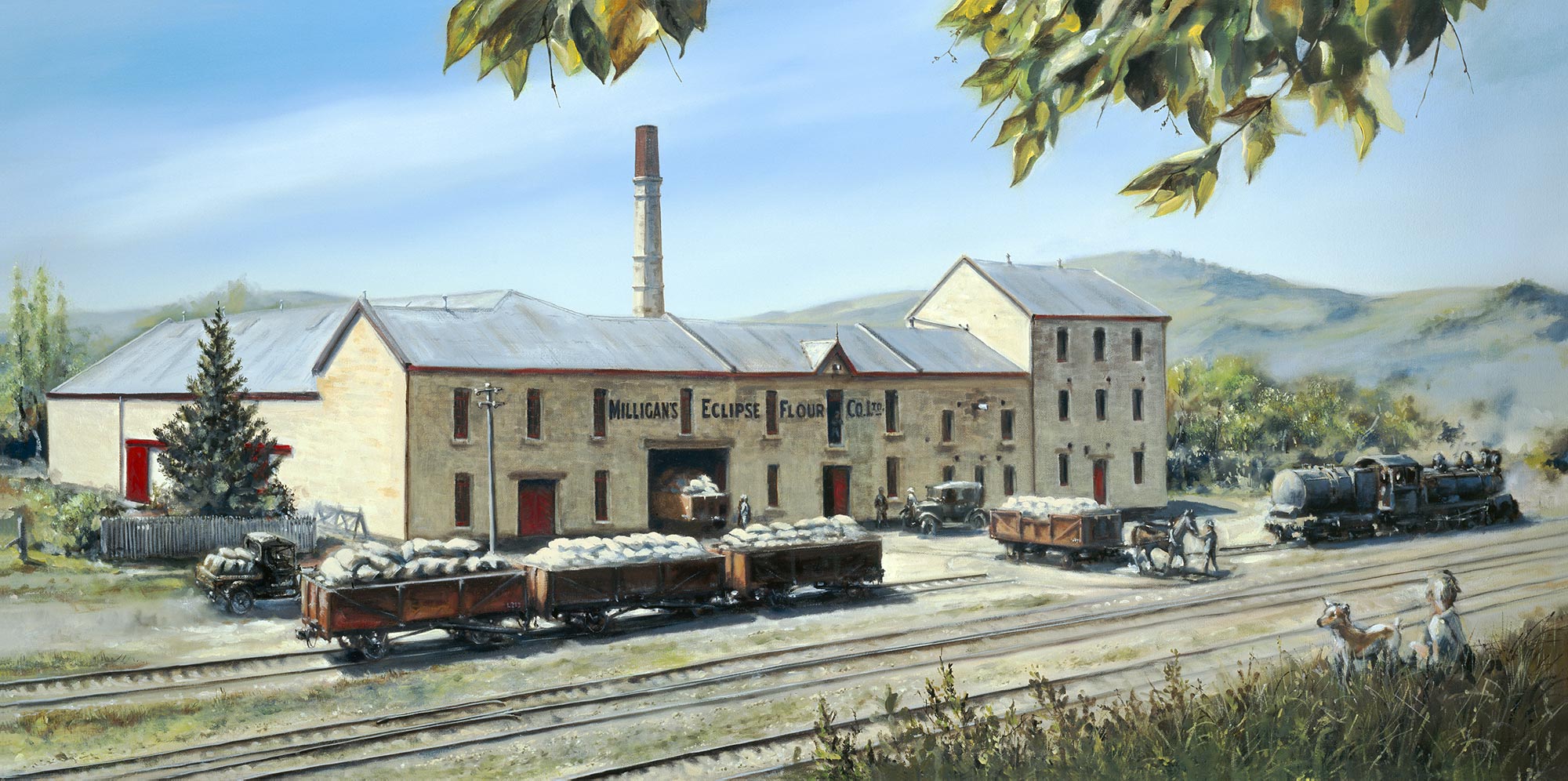 Milligans Food Group facilities in Oamaru